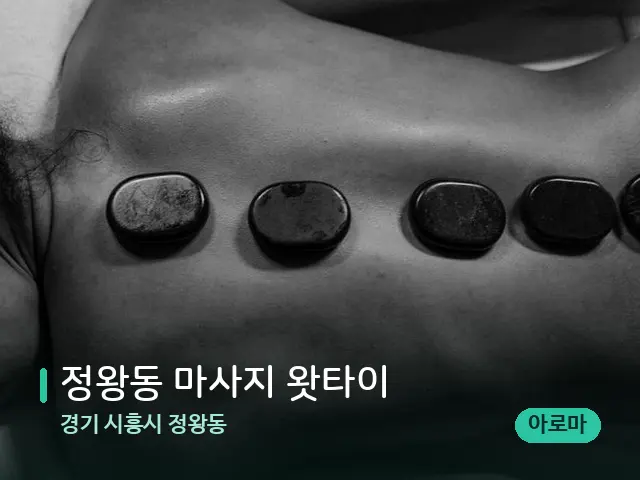 경기 시흥시 정왕동 정왕동 마사지 왓타이 — 핫스톤을 올린 관리 장면