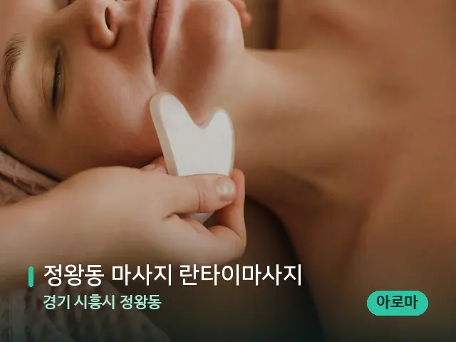 경기 시흥시 정왕동 정왕동 마사지 란타이마사지 — 핫스톤을 올린 관리 장면