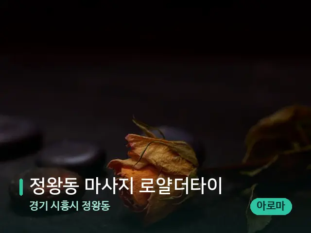 경기 시흥시 정왕동 정왕동 마사지 로얄더타이 — 핫스톤을 올린 관리 장면